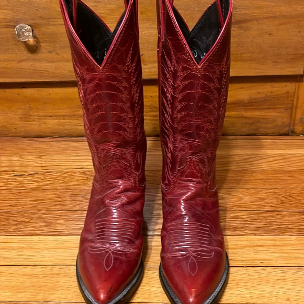 Justine L4600 cowgirl boots Women’s size 4.5B